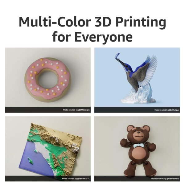 Bambu Lab AMS lite 3D Printer Material System Review Unleashing Multi-Color Printing Potential