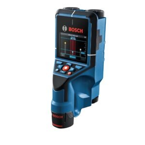 BOSCH D-TECT200C 12V Max Wall and Floor Scanner, Includes 2.0 Ah 12V Max Lithium-Ion Battery & Charger, USB Cable, & Soft Pouch