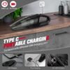 BSRCO Handheld Vacuum Review Cordless Car Cleaner with LED Light and USB Charging