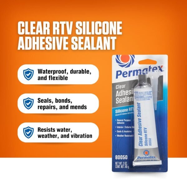 Clear RTV Silicone Adhesive Sealant Review Permatex Best Multipurpose Sealant for Repairs
