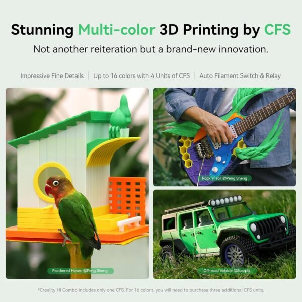 Creality Hi Combo Multicolor 3D Printer Review Innovative Features and High-Speed Performance Explored Creality Hi Combo Multicolor 3D Printer Review Innovative Features and High-Speed Performance Explored