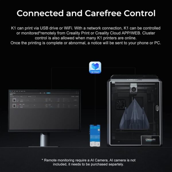 Creality K1 3D Printer Review High Speed Precision and Smart Connectivity Features Creality K1 3D Printer Review High Speed Precision and Smart Connectivity Features