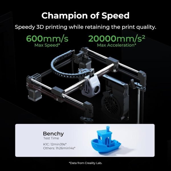 Creality K1C 3D Printer Review High Speed Auto Leveling and AI Camera Features Creality K1C 3D Printer Review High Speed Auto Leveling and AI Camera Features