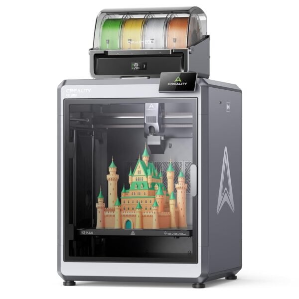 Creality Official K2 Plus Combo 3D Printer, Multi Color Printing with CFS 600mm/s High-Speed Full Auto-Leveling Dual Al Camera Next-Gen Direct Drive Extruder Build Volume... Creality Official K2 Plus Combo 3D Printer, Multi Color Printing with CFS 600mm/s High-Speed Full Auto-Leveling Dual Al Camera Next-Gen Direct Drive Extruder Build Volume...