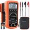 Crenova MS8233D Multimeter 6000 Counts Digital Multimeter DC AC Volt Meter Ohm Volt Amp Tester Measures Voltage Current Resistance Capacitance Continuity Diode Duty-Cycle... Crenova MS8233D Multimeter 6000 Counts Digital Multimeter DC AC Volt Meter Ohm Volt Amp Tester Measures Voltage Current Resistance Capacitance Continuity Diode Duty-Cycle...