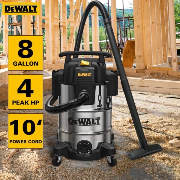 DEWALT Wet Dry Vacuum DXV08S Review Powerful 8 Gallon Shop Vacuum Performance Tested DEWALT Wet Dry Vacuum DXV08S Review Powerful 8 Gallon Shop Vacuum Performance Tested