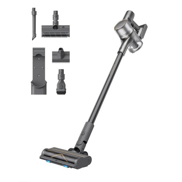 DREAME R20 Cordless Vacuum Cleaner with Dual Brush Head, Smart Stick Vacuum for Home, 190AW Powerful Suction, Up to 90 Mins, Blue Lights, Lightweight for Hard Floor, Carpet, Pet... DREAME R20 Cordless Vacuum Cleaner with Dual Brush Head, Smart Stick Vacuum for Home, 190AW Powerful Suction, Up to 90 Mins, Blue Lights, Lightweight for Hard Floor, Carpet, Pet...
