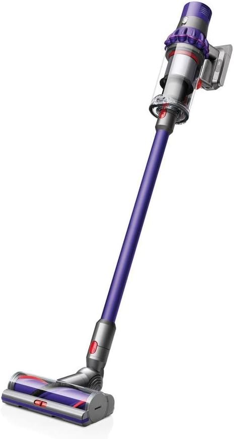 Dyson V10 Cordless Stick Vacuum Cleaner: 14 Cyclones, Fade-Free Power, Whole Machine Filtration, Hygienic Bin Emptying, Wall Mounted, Up to 60 Min Runtime, Purple Dyson V10 Cordless Stick Vacuum Cleaner: 14 Cyclones, Fade-Free Power, Whole Machine Filtration, Hygienic Bin Emptying, Wall Mounted, Up to 60 Min Runtime, Purple