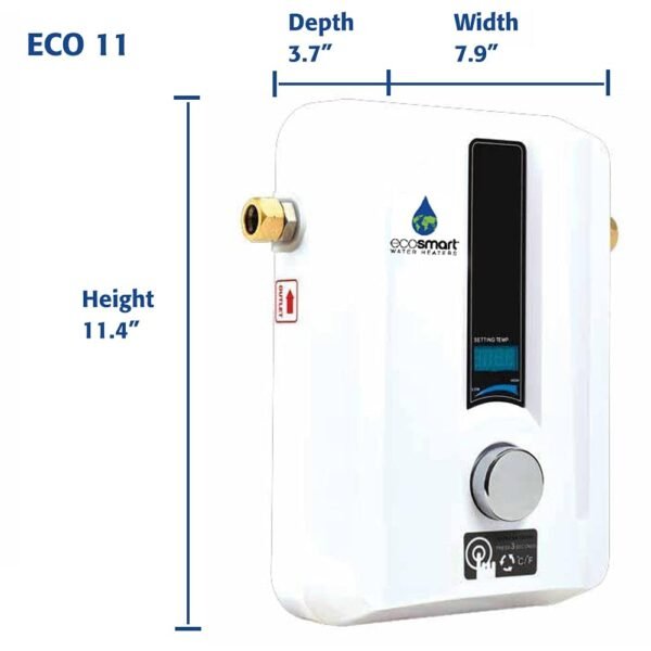 EcoSmart ECO 11 Tankless Water Heater Review Efficient On Demand Hot Water Solution