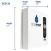 EcoSmart ECO 27 Tankless Water Heater Review High Efficiency Electric Heating Performance