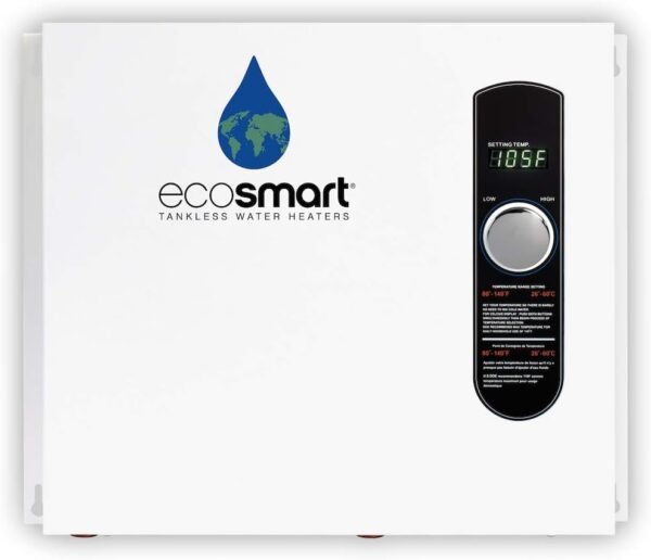 Ecosmart ECO 36 36kw 240V Electric Tankless Water Heater, White Ecosmart ECO 36 36kw 240V Electric Tankless Water Heater, White