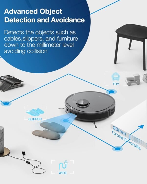 ECOVACS DEEBOT T8 Robotic Vacuum Review Precise Laser Mapping and Mop Combo