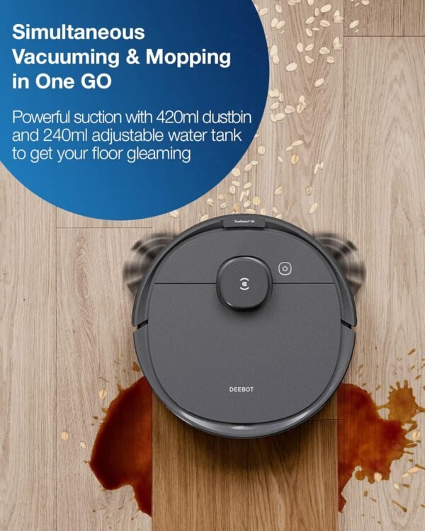 ECOVACS DEEBOT T8 Robotic Vacuum Review Precise Laser Mapping and Mop Combo