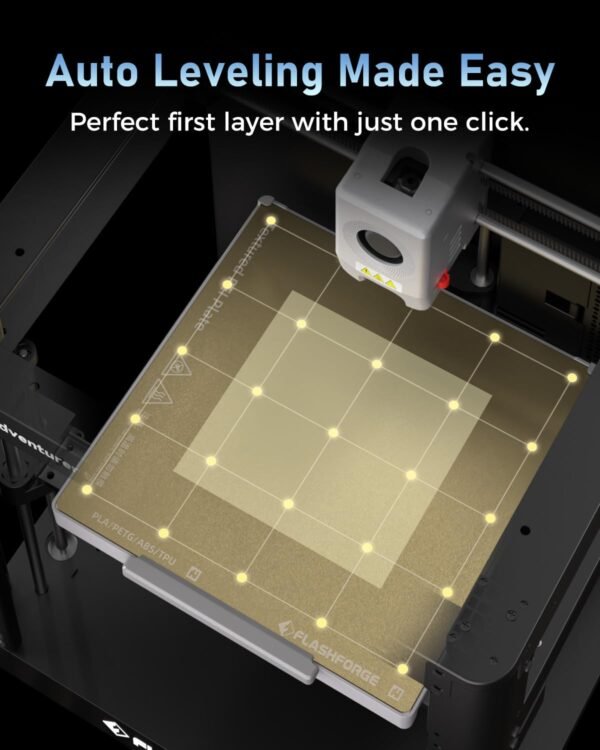 FLASHFORGE AD5M 3D Printer Review Ultra-Fast CoreXY Printing with Auto Leveling