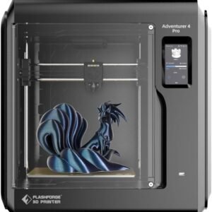 FLASHFORGE Adventurer 4 Pro 3D Printer, 30 Point Auto Leveling, Efficient Cooling System, 5X Faster Printing Speed, 240℃ High-Speed Nozzle & 265℃ Hardened Nozzle Support PLA/ABS...