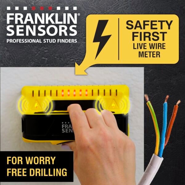 Franklin Sensors ProSensor M150 Stud Finder Review Uncovers Accuracy and Live Wire Detection Benefits