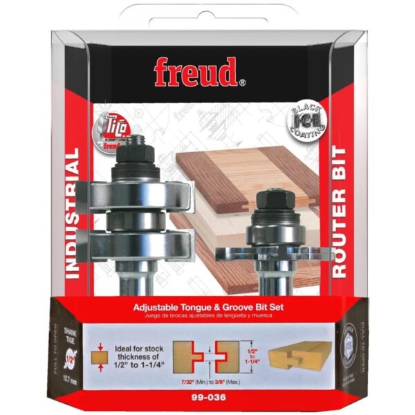 Freud Adjustable Tongue and Groove Router Bits Review Perfect Precision for Woodworking Projects