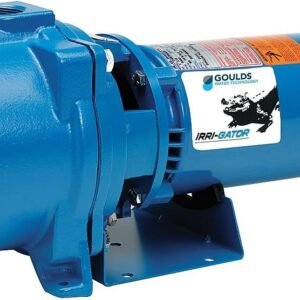 GOULDS PUMPS GT15 IRRI-Gator Self-Priming Single Phase Centrifugal Pump, 1.5 hp, Blue