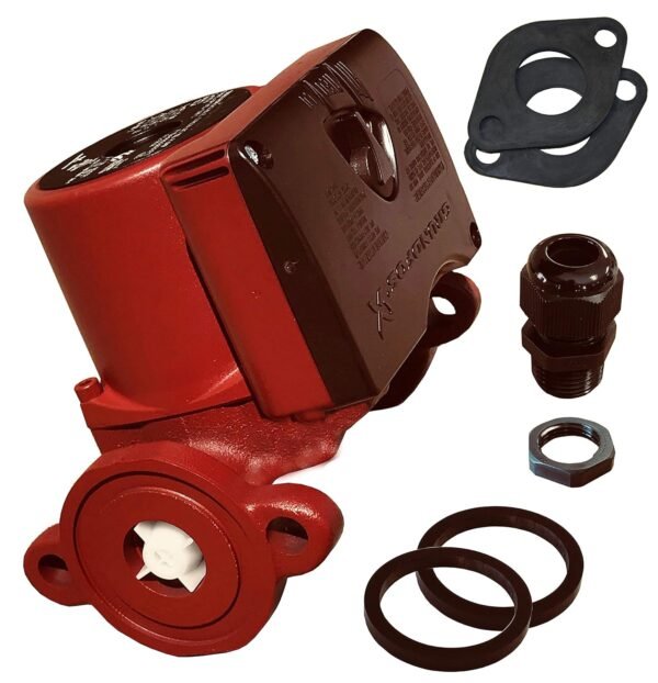 Grundfos 15-58 FC, 3 Speed Circulator, UPS 15-58, Cast Iron, 1/25 HP Pump with Universal Pump Gasket and Wire Gland Grundfos 15-58 FC, 3 Speed Circulator, UPS 15-58, Cast Iron, 1/25 HP Pump with Universal Pump Gasket and Wire Gland