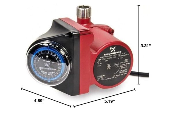Grundfos 595916 Recirculator Pump Review Best Power Water Pump for Home Efficiency