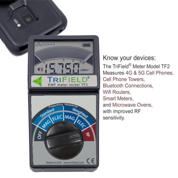 In-depth Review of TriField EMF Meter TF2 Best Handheld EMF Detector for 5G Safety