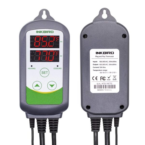 Inkbird ITC-308 Temperature Controller Review Best for Brewing and Reptile Care