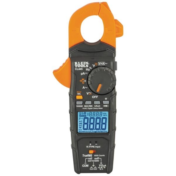 Klein Tools CL445 HVAC Clamp Meter Review Accurate TRMS Measurements and Features