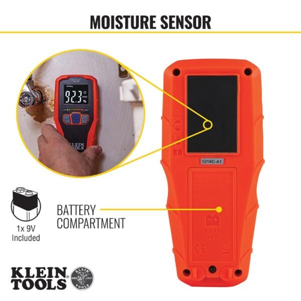 Klein Tools ET140 Pinless Moisture Meter Review for Accurate Non-Destructive Detection