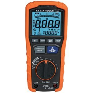 Klein Tools ET600 Multimeter, Megohmmeter Insulation Tester, 4000 Ohms Resistance, 125V/250V/500V/1000V, Auto-Ranging TRMS Multimeter Klein Tools ET600 Multimeter, Megohmmeter Insulation Tester, 4000 Ohms Resistance, 125V/250V/500V/1000V, Auto-Ranging TRMS Multimeter