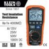 Klein Tools ET600 Multimeter Review Comprehensive Insulation Tester with True RMS Accuracy