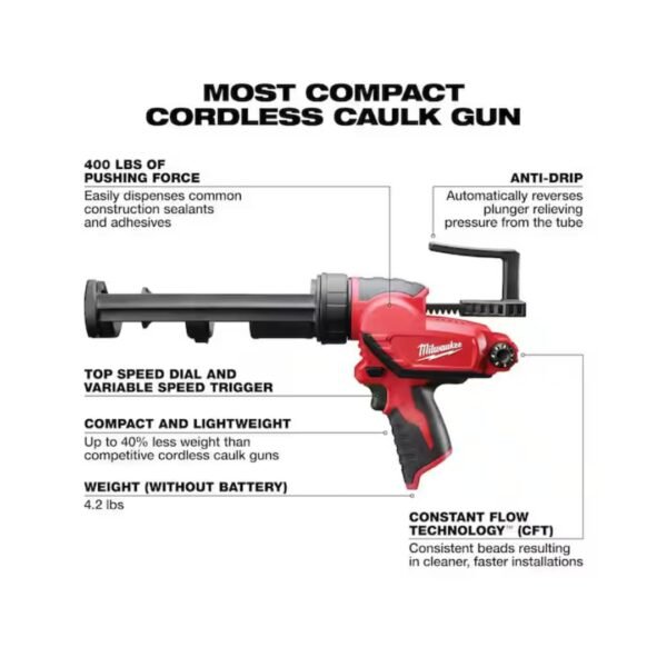 Milwaukee M12 10 Oz Caulk Gun Review Durable Cordless Hand Tool Insights
