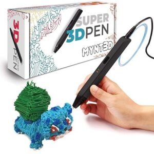 MYNT3D Super 3D Pen, 1.75mm ABS and PLA Compatible 3D Printing Pen MYNT3D Super 3D Pen, 1.75mm ABS and PLA Compatible 3D Printing Pen