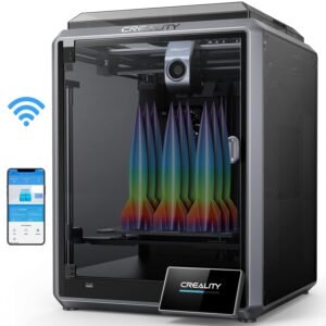 Official Creality K1 3D Printer Speedy Printing Machine,600mm/s High Speed,WiFi Control,Self-test,No Ring&Z-Banding,Auto Leveling,Extensible,Unibody Die-Cast,Out of...