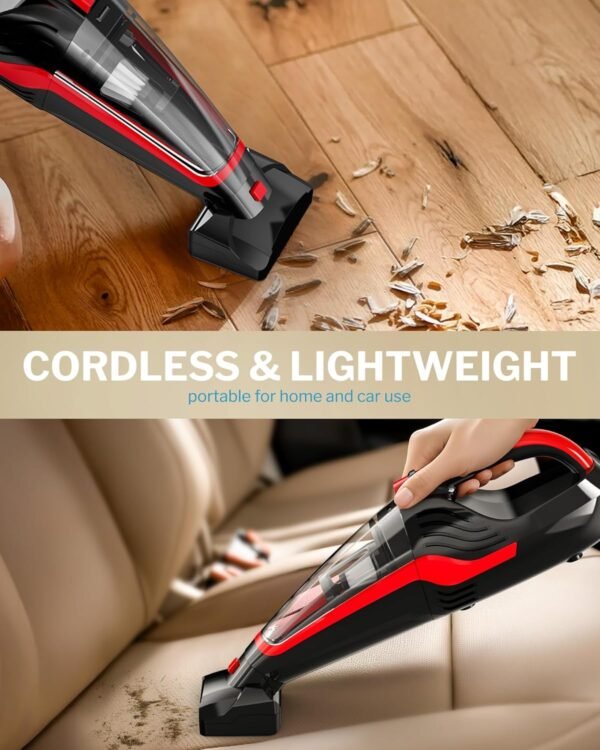 Powools Cordless Vacuum Cleaner Review Best Handheld Vacuum for Pet Hair Removal