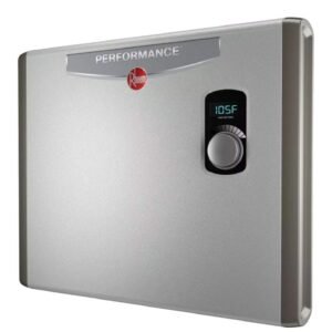 Rheem RETEX-36 Performance 36 kw Self-Modulating 6 GPM Electric Tankless Water Heater Rheem RETEX-36 Performance 36 kw Self-Modulating 6 GPM Electric Tankless Water Heater
