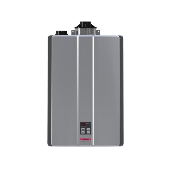 Rinnai RSC160iN Smart-Circ Condensing Gas Tankless Water Heater, Super High Efficiency Plus Natural Gas Water Heater, Up to 9 GPM, Indoor Installation, 160,000 BTU Rinnai RSC160iN Smart-Circ Condensing Gas Tankless Water Heater, Super High Efficiency Plus Natural Gas Water Heater, Up to 9 GPM, Indoor Installation, 160,000 BTU
