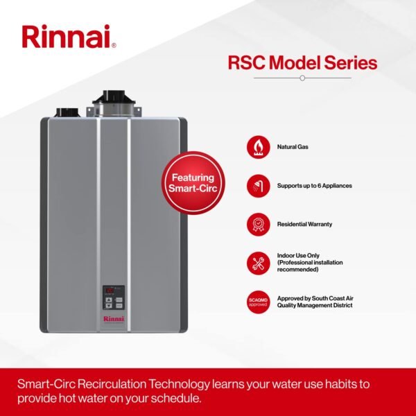 Rinnai Tankless Gas Water Heater RSC160iN Review Smart Efficiency and Compact Design Rinnai Tankless Gas Water Heater RSC160iN Review Smart Efficiency and Compact Design