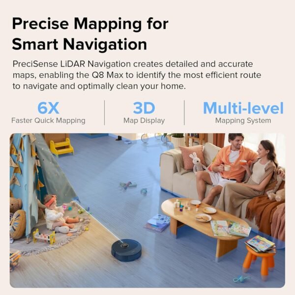 Roborock Q8 Max robotic vacuum review revealing powerful suction and smart navigation features Roborock Q8 Max robotic vacuum review revealing powerful suction and smart navigation features