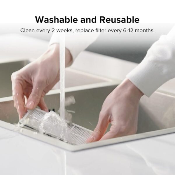 Roborock S7 Series Vacuum Filter Review Teflon Coated Reusable Filter Performance Tested