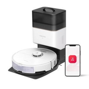 roborock S8+ Robot Vacuum, Sonic Mop with Self-Empty Dock, Stores up to 60-Days of Dust, Auto Lifting Mop, Ultrasonic Carpet Detection, 6000Pa Suction, White roborock S8+ Robot Vacuum, Sonic Mop with Self-Empty Dock, Stores up to 60-Days of Dust, Auto Lifting Mop, Ultrasonic Carpet Detection, 6000Pa Suction, White