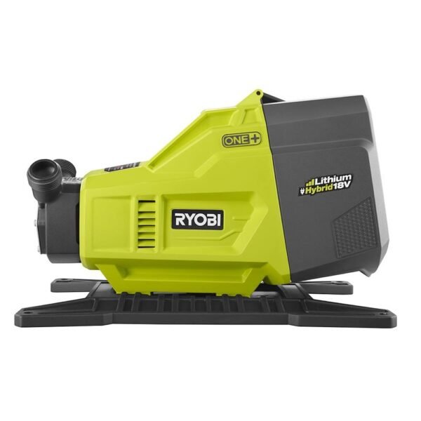 Ryobi P750 Power Water Pump Review Hybrid Battery and Electric Convenience Tested