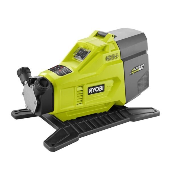 Ryobi P750 Power Water Pump Review Hybrid Battery and Electric Convenience Tested