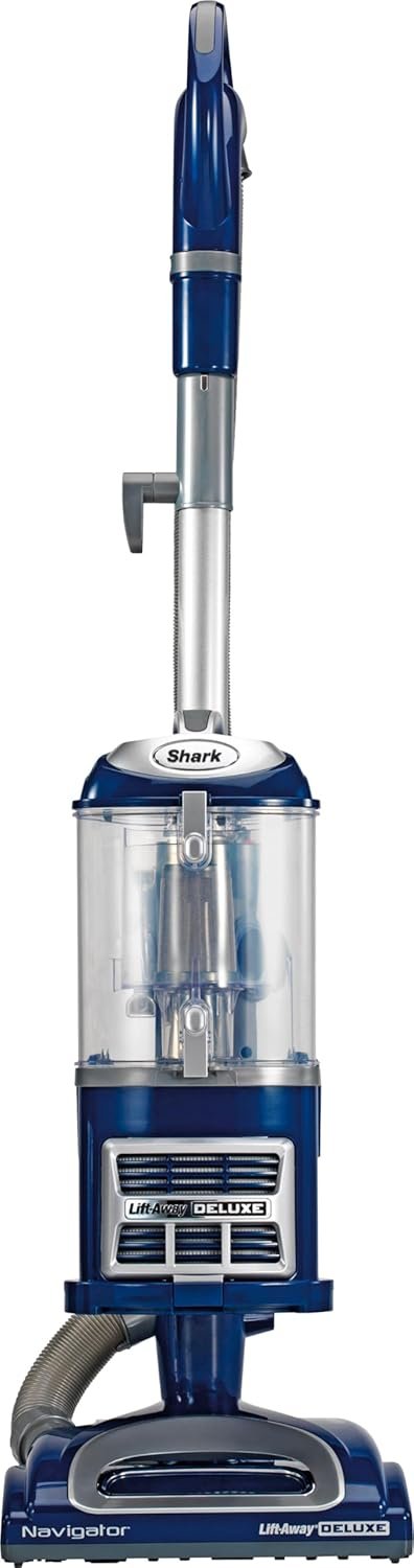 Shark NV360 Navigator Lift-Away Deluxe Upright Powerful Suction Vacuum for Hardwood Floor, Carpet, Muti-Surface Spotless Cleaning with Large Dust Cup Capacity, Swivel Steering,...