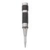 Starrett Steel Automatic Center Punch with Adjustable Stroke - 5-1/4" (130mm) Length, 11/16" (17mm) Punch Diameter, Lightweight, Knurled Steel Handle - 18C Starrett Steel Automatic Center Punch with Adjustable Stroke - 5-1/4" (130mm) Length, 11/16" (17mm) Punch Diameter, Lightweight, Knurled Steel Handle - 18C