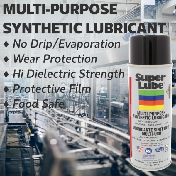 Super Lube 31110 Multi-Purpose Industrial Lubricants Review and Performance Insights Super Lube 31110 Multi-Purpose Industrial Lubricants Review and Performance Insights