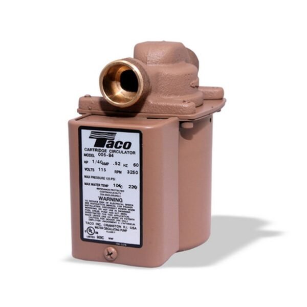 Taco 006-B4 Bronze Circulator Pump Review Insights on Efficiency and Durability