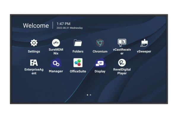 ViewSonic CDE9830 98" 4K UHD Wireless Presentation Display 24/7 Commercial Display with Portrait Landscape, USB C, Wifi/BT Slot, RJ45 and RS232