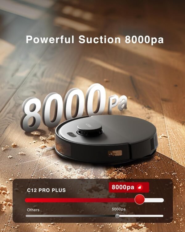 Yeedi C12 PRO PLUS Robotic Vacuum Review Powerful Suction and Smart Mapping Features