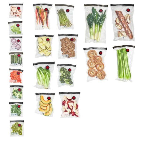 ZWILLING Fresh & Save 20-Piece Vacuum Sealer Bags, Sous Vide Bags - Assorted Sizes ZWILLING Fresh & Save 20-Piece Vacuum Sealer Bags, Sous Vide Bags - Assorted Sizes